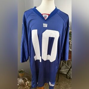 Eli Manning 10 football jersey size XL.
